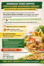 Bimtek Penyuluhan keamanan Pangan